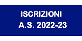 Iscrizioni a.s. 2022-2023