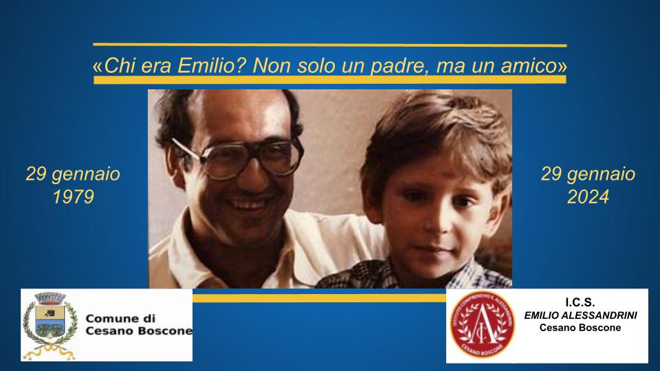 In memoria di Emilio Alessandrini -30 gennaio 2024